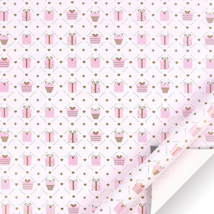 Valentines Day Birthday Wrapping Paper High Quality Coated Multiple Patterns