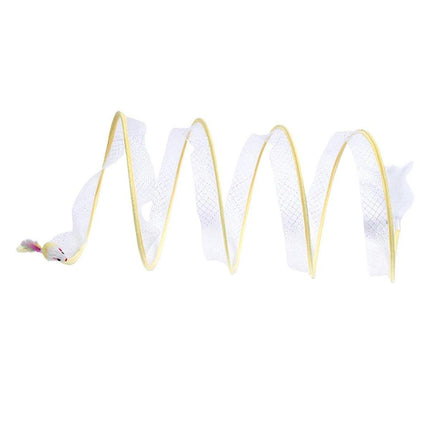 Cat Toy Bundle Tunnel Teaser Stick Feather Mouse Balls Kitten Play Supplies