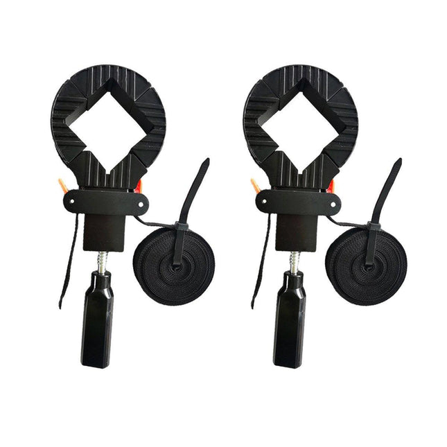 2x Corner Clamp Strap Band Clamps Quick Release Vice Woodworking Picture Frame