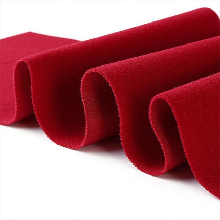 7Pcs Worsted Billiard Snooker Pool Table Cover Cloth W/ Felt Strip Heavy Duty 9FT - Aimall