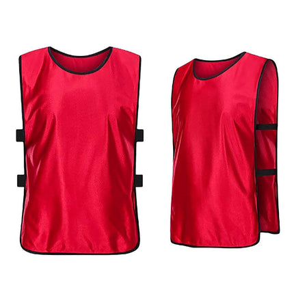 6X Sports Training Bibs Soccer Vests Group Team Bibs Basketball Cricket Football