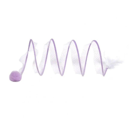 Cat Toy Bundle Tunnel Teaser Stick Feather Mouse Balls Kitten Play Supplies