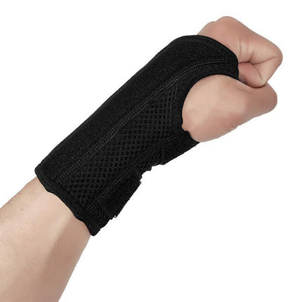 Carpal Tunnel Wrist Brace Night Sleep Wrist Support Wrist Splint Pain Left Hand - Aimall