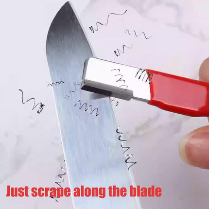 5pcs Handheld Garden Tool Knife Sharpener Quick Pocket Blade Carbide Sharpener