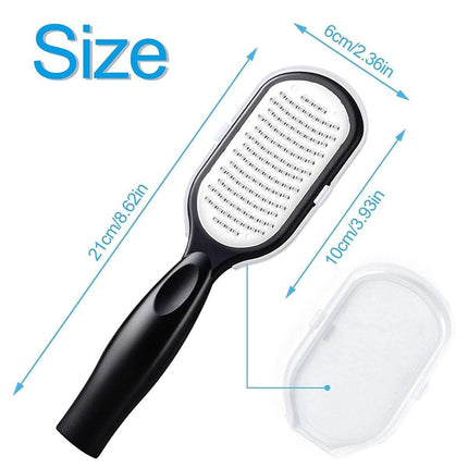 Stainless Foot File Scraper Grater Pedicure Rasp Callus Remover Foot Care Tools - Aimall