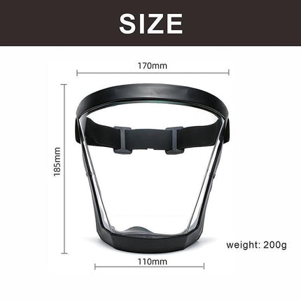 Super Protective Mask Anti-Fog Full Face Mask All-Inclusive Adults Face Shield - Aimall