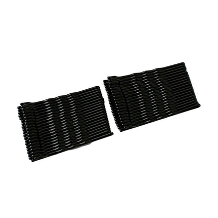 40 PCS Short Black Waved Hair Pins Bobby Pins Grips Salon Dance Hair Accessories - Aimall