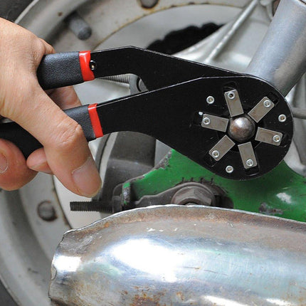 6/8 inch Universal Adjustable Wrench Hand Tool Multi-function Hex Socket Spanner