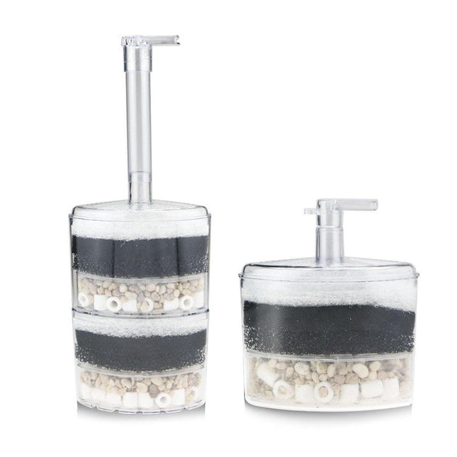 Mini Fish Tank Aquarium Built In Air Filter for Small Fish Tanks Filtration