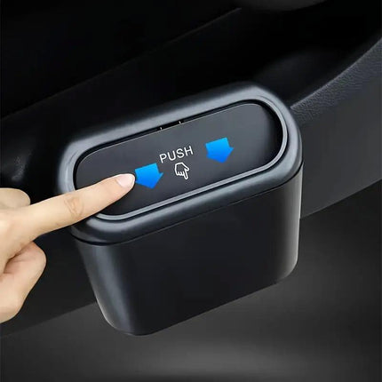 Car Wastebasket Door Mounted Multifunctional Storage Box Trash Bin Organizer