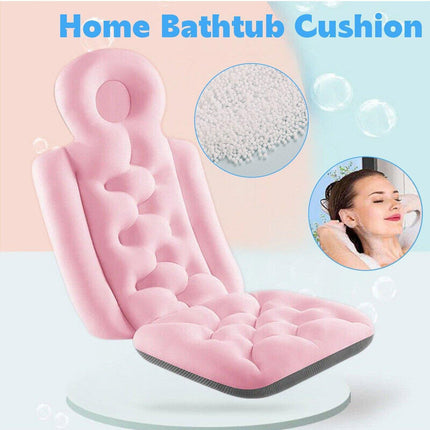 Non-Slip Bath Mat with Cushion Support Universal Bathroom Mat