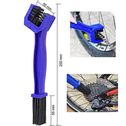 Bicycle Chain Cleaner Bike Wash Tool Cycling Scrubber Wheel Cleaning Brushes - Aimall