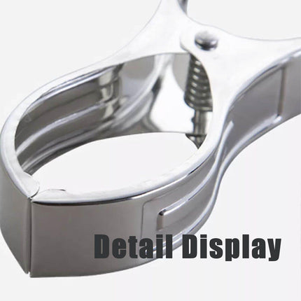 Large Stainless Steel Clothes Pegs Hanging Clip Laundry Windproof Clamp - Aimall
