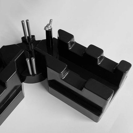 2-in-1 Bevel and Mitre Box Precision Cutting Tool with Scale for Accurate Angles