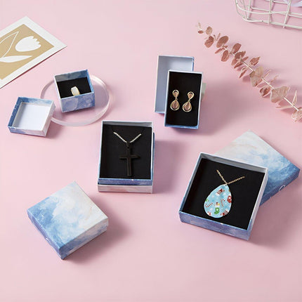 20PCS Cloud Jewelry Box Earrings Necklace Ring Bracelet DisplayOrganizer