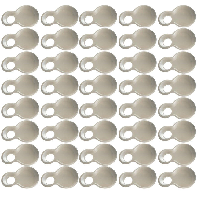 50pcs Biodegradable Hot Dog Tray Two Compartment Coffee Cup Holder Plate Thicken