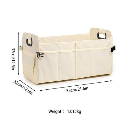 Car Organiser Boot Storage Box Foldable Trunk Organizer for Vehicle Storage