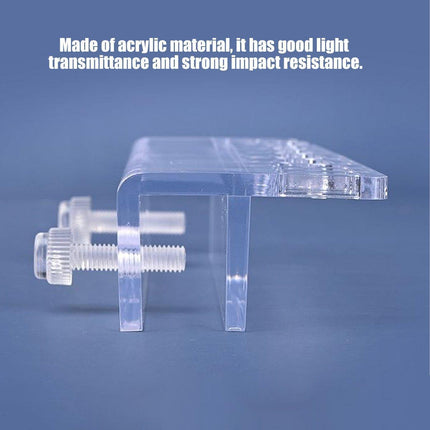 Aquarium Glass Inlet Outlet Pipe Fish Tank Filter Oil Removal Plant Holder