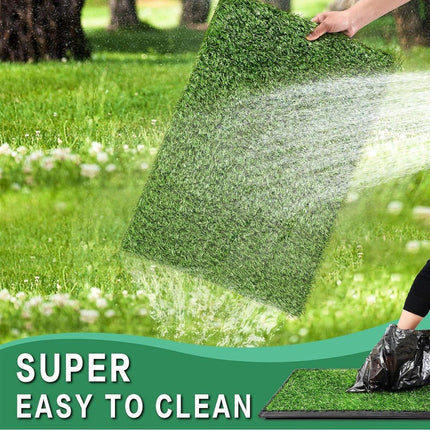 Pet Training Fake Grass Pee Pads Dog Toilet Indoor Lawn Pads for Potty Training