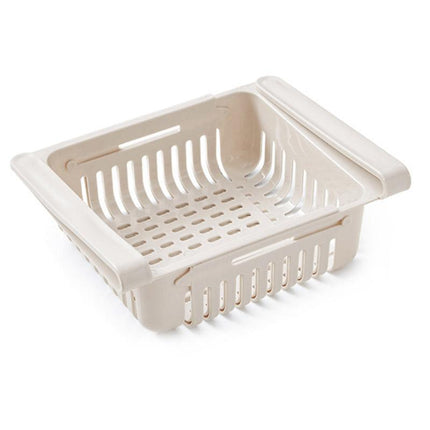 4pcs Fridge Storage Basket Organiser Egg Storage Rack Refrigerator Shelf Bins