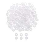 100/200X Plastic Screw Cover Caps Holes Cams Furniture Kitchen Button Nuts Bolts - Aimall