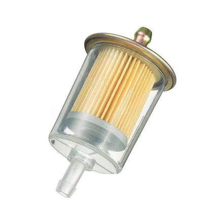 10pcs Motorcycle Fuel Filter Gasoline Cup Transparent Exhaust Detection Filter