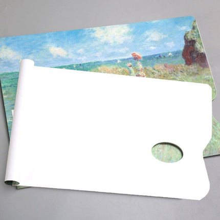2PCS Double Sided Disposable Paper Palette Tear Wash Free for Acrylic Oil Paint