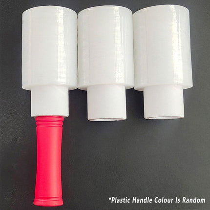 Mini Stretch Wrap Handle Film for Packaging Clear Plastic Roll Shrink Wrap Roll
