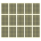 25mm 40 Dots - 15 Sheets