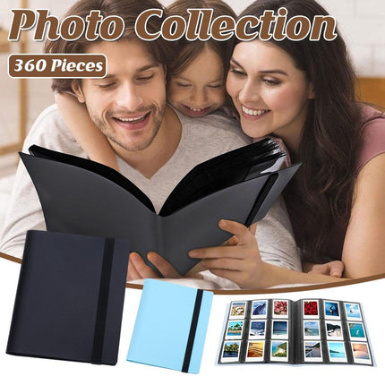 Large Capacity 3Inch Photo Album 360 Pockets Game Card Holder Collection Book
