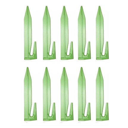 10pcs Ground Peg Lawn Mower Boundary Fixing Stakes Heavy Duty Garden Nails