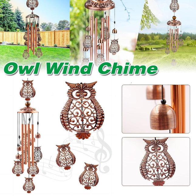 Vintage Iron Wind Chime Pendant Home Decoration Retro Hanging Ornament Design