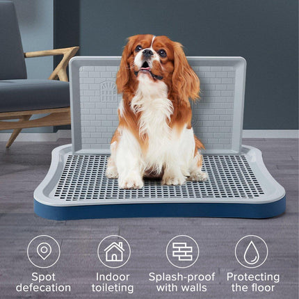 Pet Potty Training Pad Small And Medium-sized Dog Toilet Urinal Pee Tray - Aimall