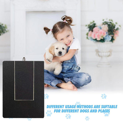 Wooden Pull-Out Dog Scratching Board Durable Pet Grooming Tool for Home Use