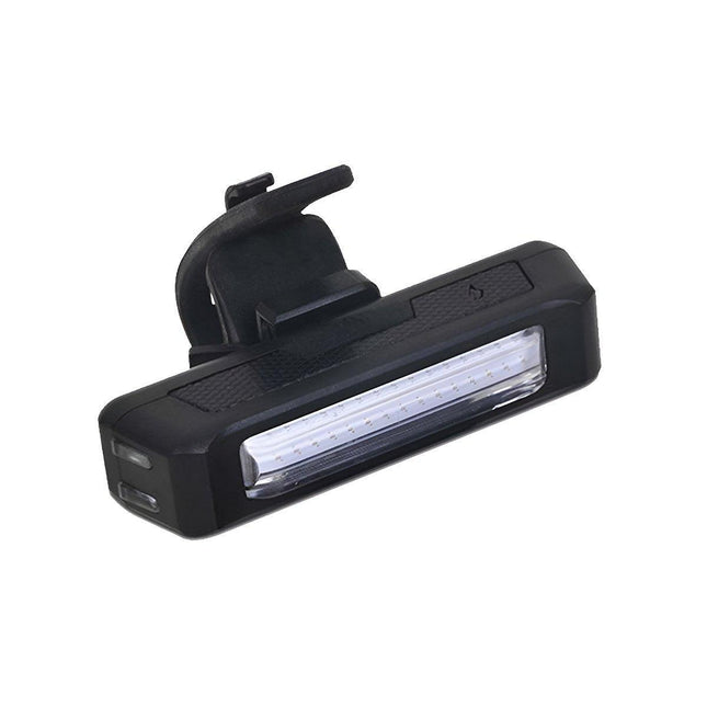 1x USB Rechargeable LED Bike Front Light headlight lamp Bar rear Tail Wide Beam