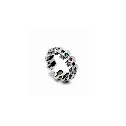 Non-Fading Hip Hop Open Ring for Girls Stylish Adjustable Fashion Jewelry
