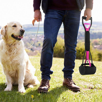 Long Handle Pet Waste Picker Durable Dog Poop Picker Easy Use Waste Removal Tool