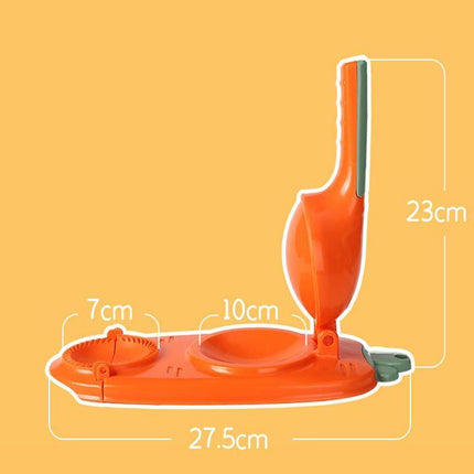 2in1 Dumpling Skin Chapati Maker Press Machine Wrapper Mould Handle Tools Pastry - Aimall