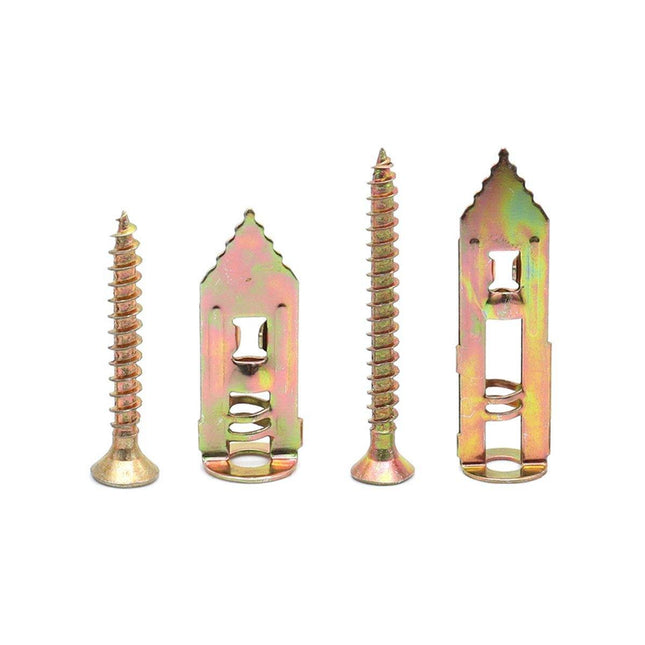 100PCS Self-Drilling Anchors Screws Percussion Expansion Kit -12x30mm/12x40mm
