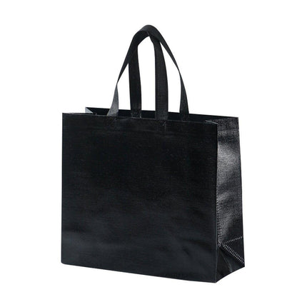 25PCS Embossed Non-Woven Tote Bag Fashion Shopping Gift Packaging Bag
