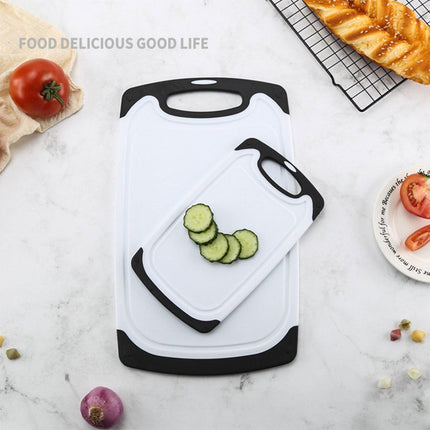 3pcs Wheat Straw Plastic Cutting Board Set Chopping Board Kitchen
