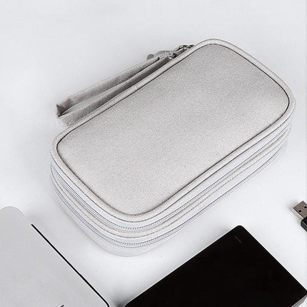 Electronic Accessories Cable Bag Organizer Travel Pouch Storage Cases Charger - Aimall
