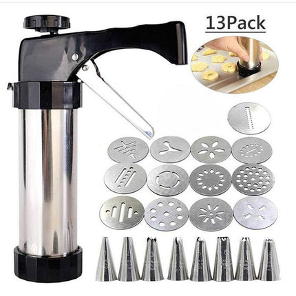 Biscuit Maker Squeeze Gun Laminating Gun for Home Baking Tools Moulds Set