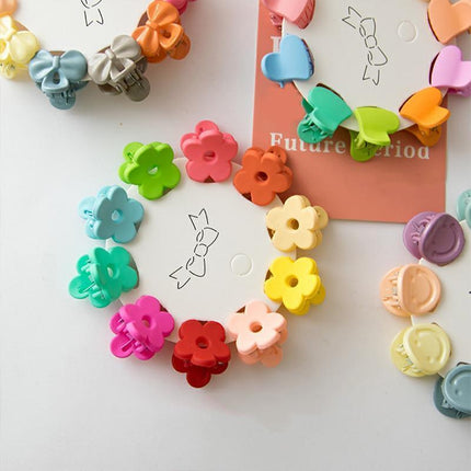 10Pcs Mini Hair Clips Girls Hairpin Clamps Plastic Claws Mix Colour Ladies Kids - Aimall
