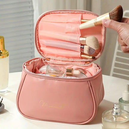 Large Capacity Portable Waterproof Makeup Organizer Bag Cosmetic Storage Box