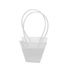 Transparent Tote Handbag Flower Bouquet Packaging Bag Valentine's Day Gift Bag - Aimall