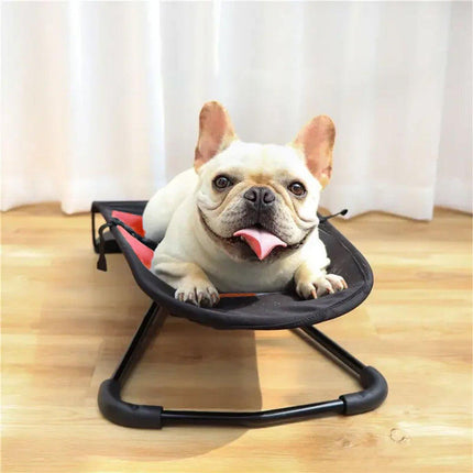 Pet Rocking Chair for Dogs Cats Foldable Pet Bed Portable Sleeping Lounger Chair