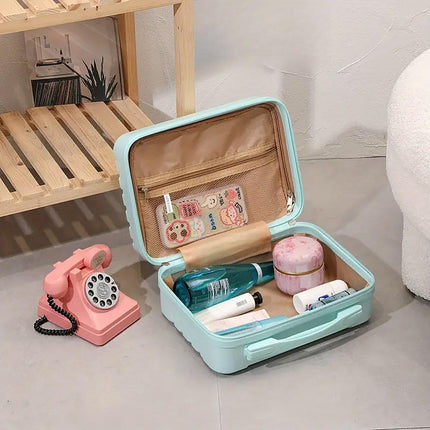 Portable 14 Inch Suitcase Mini Small Travel Storage Hand Gift Box