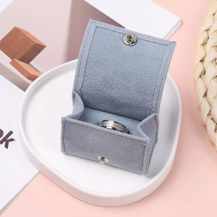 5pcs Portable Mini Jewelry Ring Box Travel Storage Case Small Jewelry Organizer
