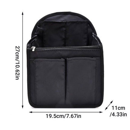 Backpack Liner Organizer Anti-theft Insert Bag For Handbag Travel Cosmetic Bags
